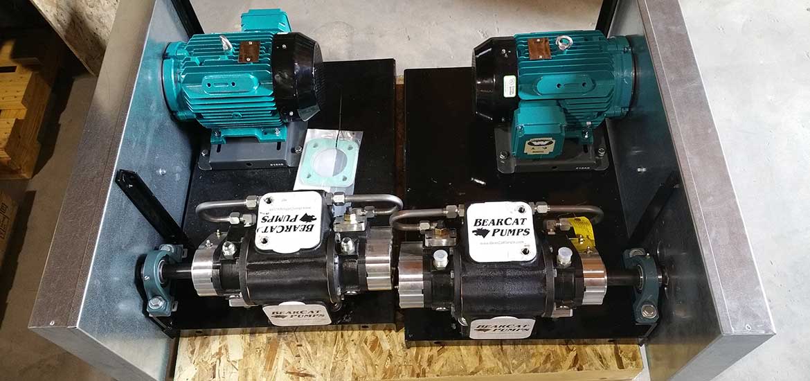 pump and mill skids